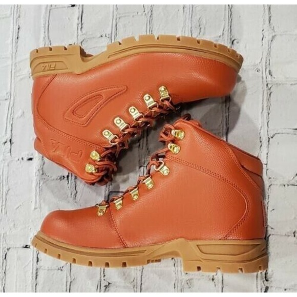 FILA USA Diviner Hiking Sneaker Boots Tan 1HM00552-200 MENS SIZE 9 main image 4